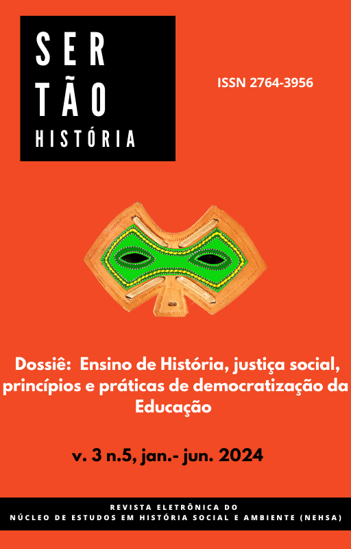 Capa da edição, fundo laranja, letras em branco. Ao centro, o logo da revista